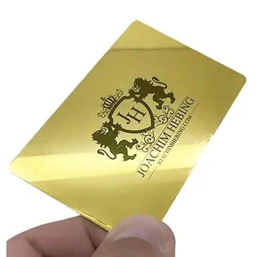 Gold Metal Business Card